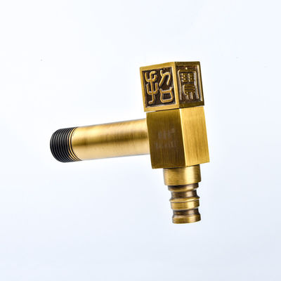 Toilet Single Cold Faucet NPT 0.5Mpa Brass Bibcock