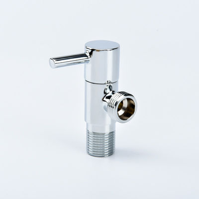 Kitchen Round Handle 135g 0.2Mpa Brass Angle Valve