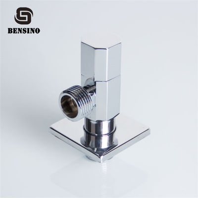 Silver Brass 145g 0.8MPA Chrome Plated Angle Valve