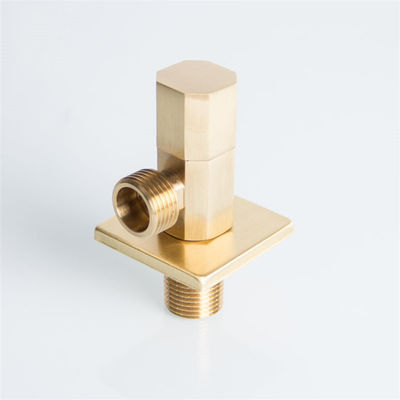 1 2 Inch 1/4 Turn 207LT 15mm Brass Angle Valve