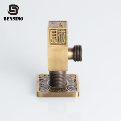 OEM Square 225g 0.8MPA Brass Tap Valve For Toilet