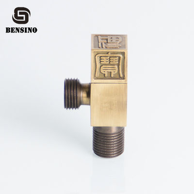 OEM Square 225g 0.8MPA Brass Tap Valve For Toilet