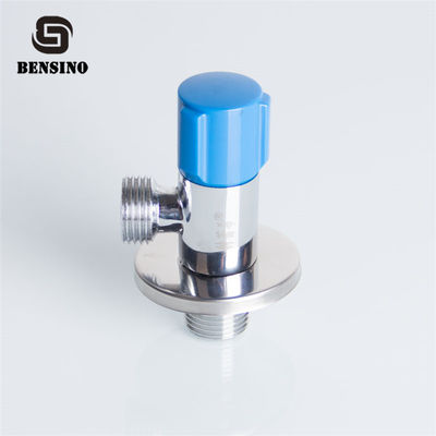 Blue Chrome Plated 5bar 12 X12 Brass Angle Valve