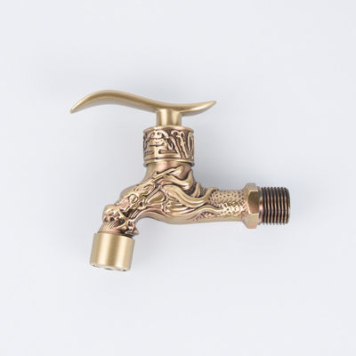 Zinc Handle 0.3Mpa 500000 Times Brass Kitchen Faucet