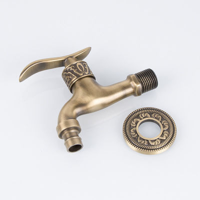 Wall Mount NPT 500000 Times 0.08Mpa Brass Bibcock