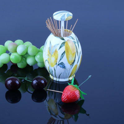 Simple Fashion Fruit Pattern Plastic Toothpick Holder