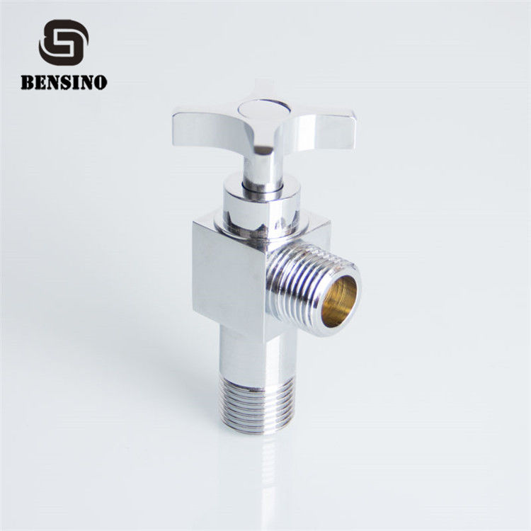 Chrome Plated Zinc Handle 15mm Toilet Angle Valve